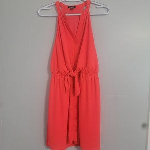 Size small front tie dress from Express
